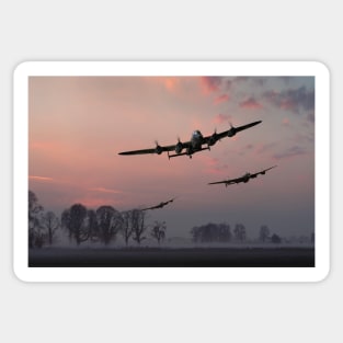 Dambusters Leaving Lincolnshire Sticker